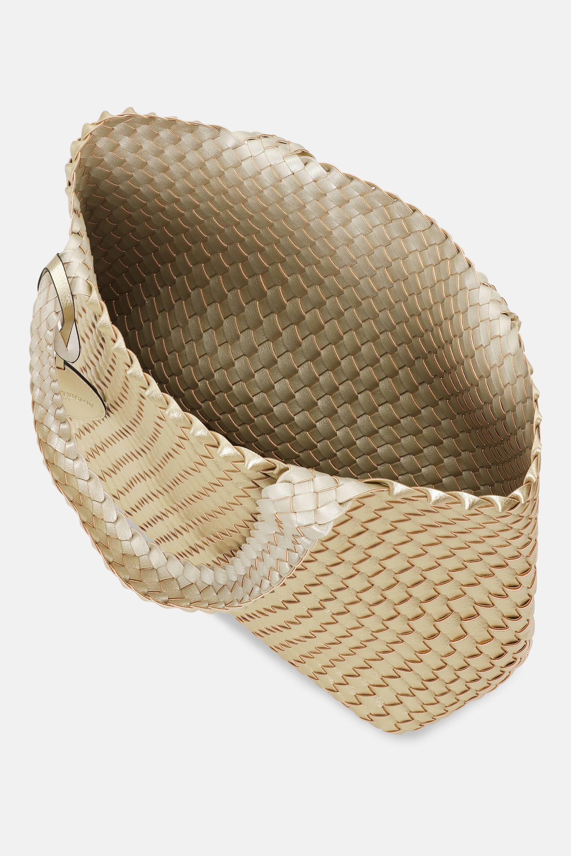 Tote Bag Flätad - Platin Silver